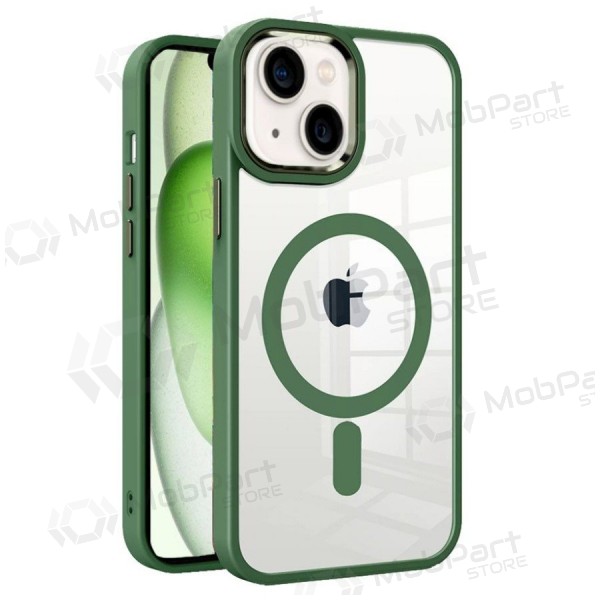 Apple iPhone 14 Plus ümbris - Premium Mag Cover (roheline)