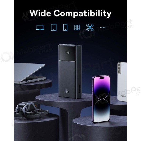 Väline patarei / aku Power Bank Baseus StarLord 65W 20000mAh must P10022906113-00 Väline patarei / aku Power Bank Baseus StarLord 65W 20000mAh must P10022906113-00