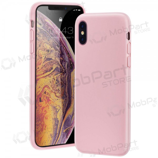Apple iPhone 13 mini ümbris - Liquid Silicone 1.5mm (roosa)