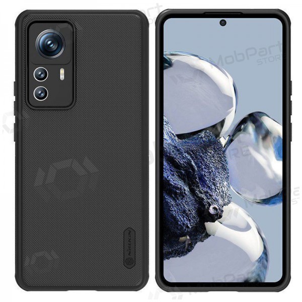 Xiaomi Redmi Note 12 / Note 12 4G ümbris „Nillkin Frosted Shield“ (mustad)