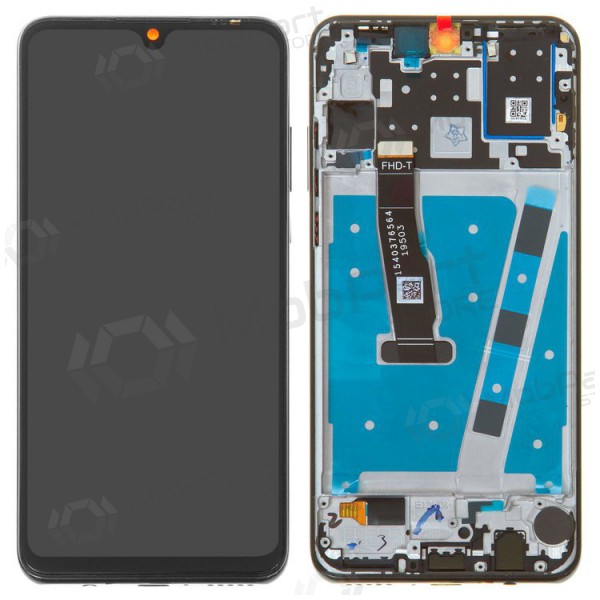 Huawei P30 Lite 24MP ekraan (mustad) (koos raamiga) - Premium