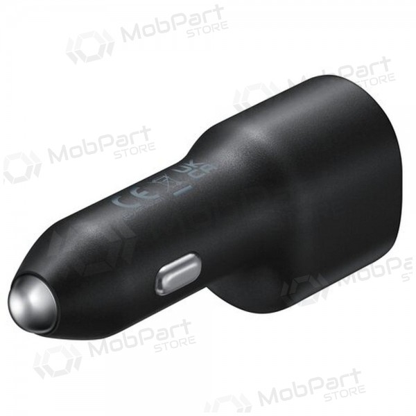 Laadija automobilinis originaalne Samsung EP-L4020NBEGEU 1xType-C 1xUSB-A mustad pakendis 40W