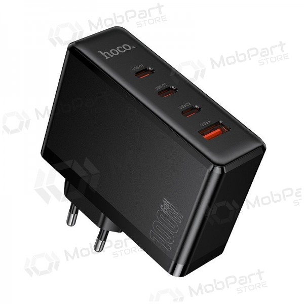 Telefonilaadija Hoco N85 100 W 3x USB-C + USB-A must