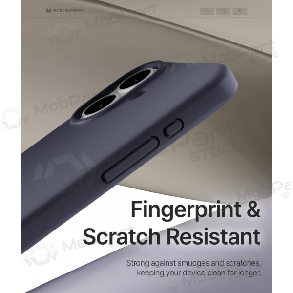Ümbris Mercury Pure Magsafe Silicon Case Apple iPhone 17 tumesinine