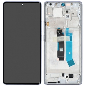 Xiaomi Redmi Note 14 Pro 4G ekraan (lilla) (koos raamiga) (originaalne)