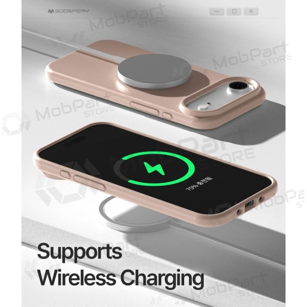 Apple iPhone Air ümbris Mercury - Pure Magsafe Silicon Case (roosa liiv)