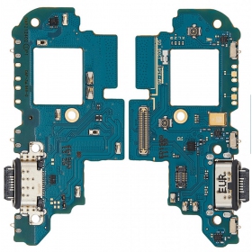 Lanksčioji liides Samsung A546 A54 5G 2023 su įkrovimo kontaktu, mikrofonu originaalne (service pack)