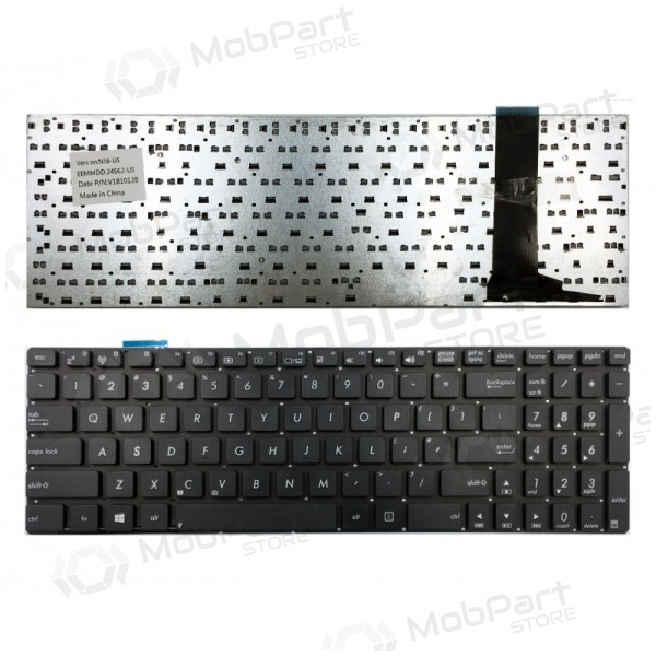 ASUS: N56VB, N56J, N56JN klaviatuur ASUS: N56VB, N56J, N56JN klaviatuur