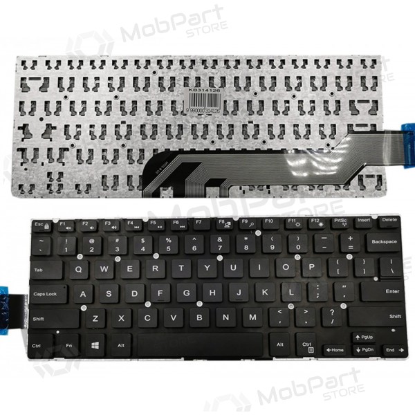 DELL Inspiron: 5370, 5379, 7375, 5369, 5579, 7466 klaviatuur DELL Inspiron: 5370, 5379, 7375, 5369, 5579, 7466 klaviatuur