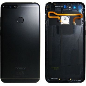 Huawei Honor 7A patareipesade kaas (tagakaas) (mustad) (kasutatud grade A, originaalne)