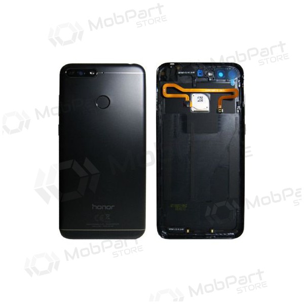 Huawei Honor 7A patareipesade kaas (tagakaas) (mustad) (kasutatud grade A, originaalne)