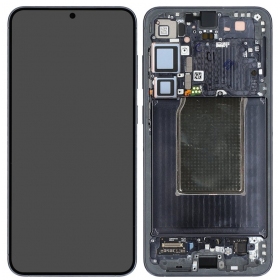 Samsung Galaxy S25+ ekraan (must) (raamiga) (assembled service pack)