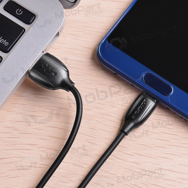 USB kaabel Borofone BX19 USB-A to USB-C 1.0m mustad