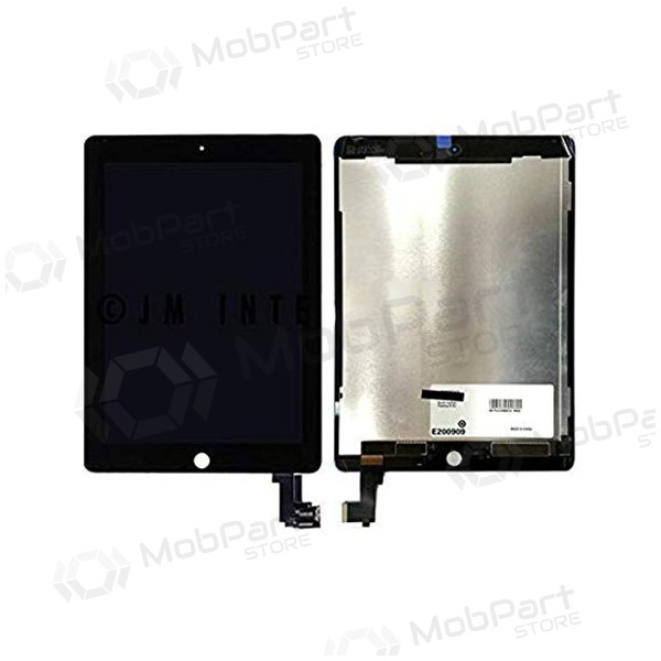 Planšetinio kompiuterio matrica iPad air 2 mustad ORG restauruotas