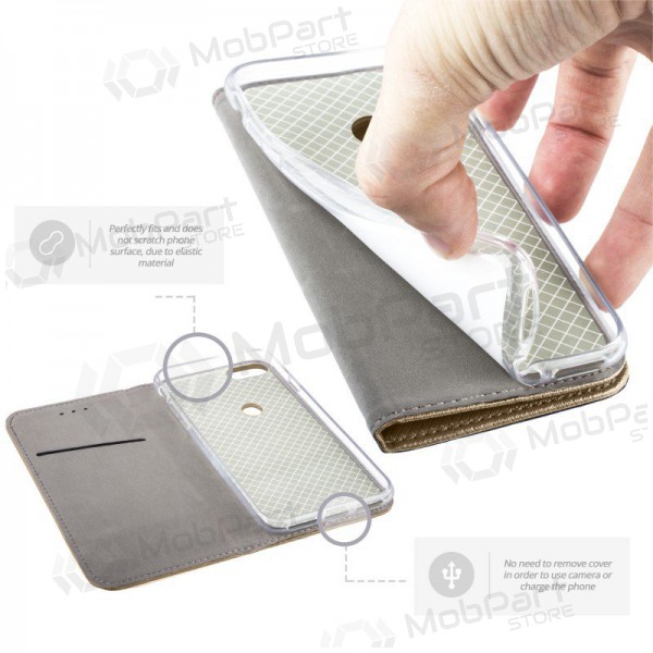 Apple iPhone 13 ümbris - Smart Magnet (kuldne)