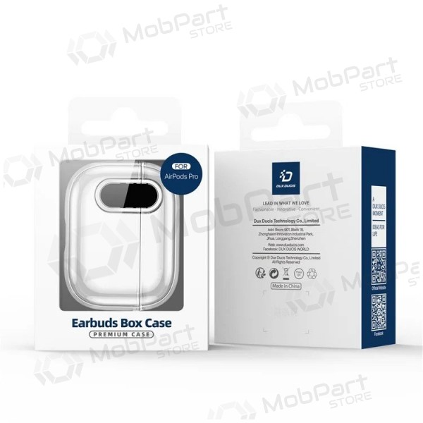Ümbris Dux Ducis PECL Apple AirPods Pro läbipaistev