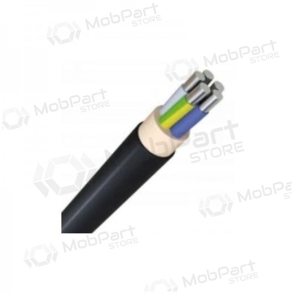 YAKXS 5x10 jõukaabel (alumiinium, XLPE, 1m., 0.6/1kV)
