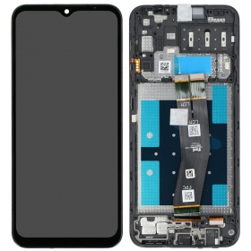 Samsung Galaxy A14 4G ekraan (Black flex) (raamiga) (Premium)