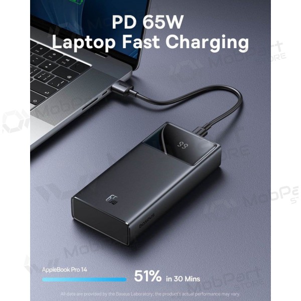 Väline patarei / aku Power Bank Baseus StarLord 65W 20000mAh must P10022906113-00 Väline patarei / aku Power Bank Baseus StarLord 65W 20000mAh must P10022906113-00