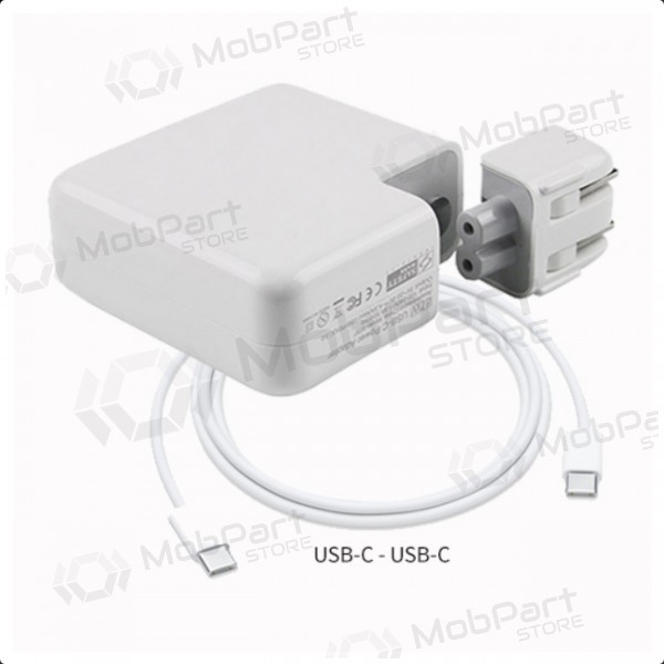 USB-C, 29W sülearvuti laadija