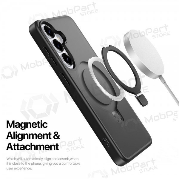 Samsung Galaxy S26+ ümbris - Dux Ducis Yind Magnetic Stand (must)