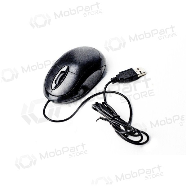 Hiir SH05 juhtmega (must)