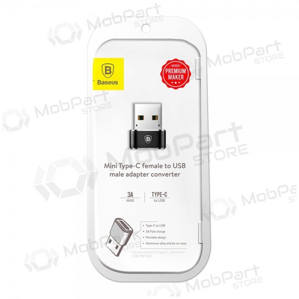 Adapter Baseus Type-C to USB-A mustad CAAOTG-01
