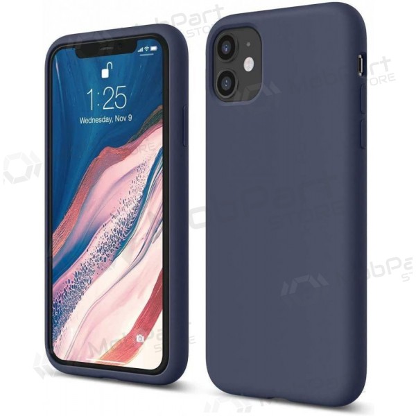 Xiaomi Redmi A7 Pro ümbris - Liquid Silicone 1.5mm tumesinine