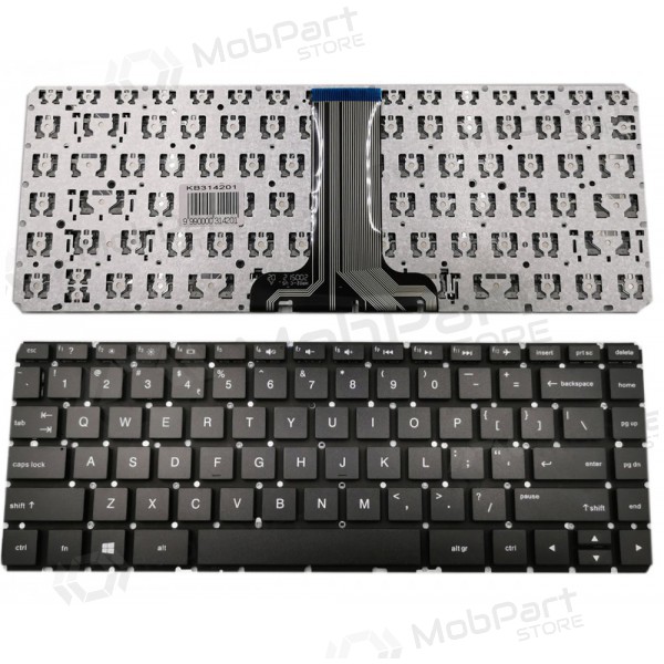 HP Pavilion: X360, 14-BA, 14T-BA, 14M-BA, 14-BS klaviatuur