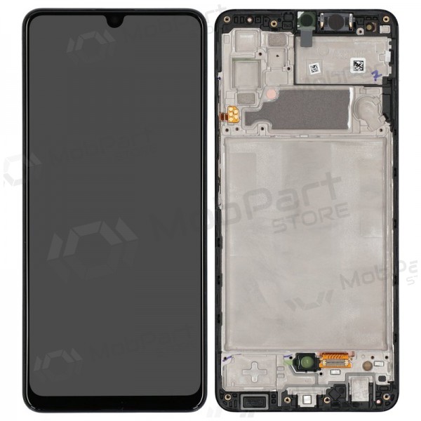 Samsung Galaxy A32 4G ekraan (mustad) (koos raamiga) (Premium) Samsung Galaxy A32 4G ekraan (mustad) (koos raamiga) (Premium)