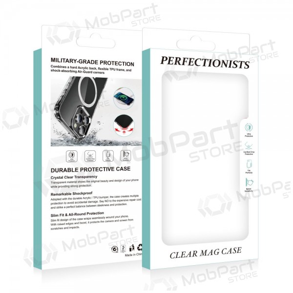 Apple iPhone 16 Pro Max ümbris - Perfectionists Clear Mag Case (läbipaistev)