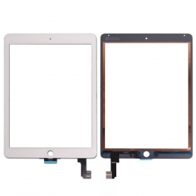 Apple iPad Air 2 puutetundlik klaas (valged)