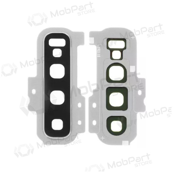 Samsung G975 Galaxy S10+ kaamera klaas valged (Prism White)