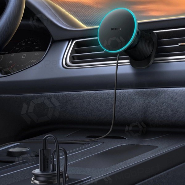 Automobilinis laikiklis-laadija Baseus CW01 MagSafe 15W mustad C40141001111-00