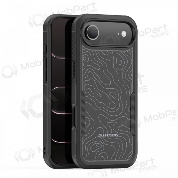 Apple iPhone Air ümbris - Dux Ducis Shld must (Contour Pattern)