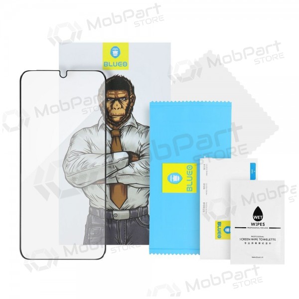 LCD apsauginis stikliukas 5D Mr. Monkey Glass (Strong HD) Apple iPhone 12 Pro Max mustad