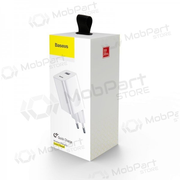 Telefoni laadija Baseus CCALL-BX02 24 W USB-A valge