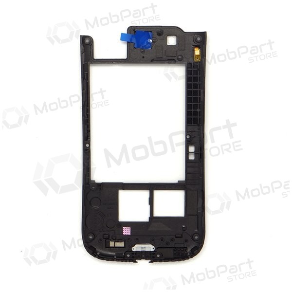 Samsung i9300 Galaxy S3 sisemine korpus (mustad) (originaalne)