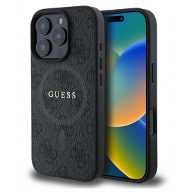 Apple iPhone 16 Pro Max ümbris - Guess PU Leather 4G Colored Ring MagSafe