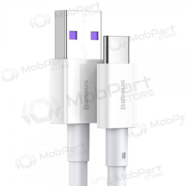 USB kaabel Baseus Superior Type-C 66W 1.0m (valged) CATYS-02