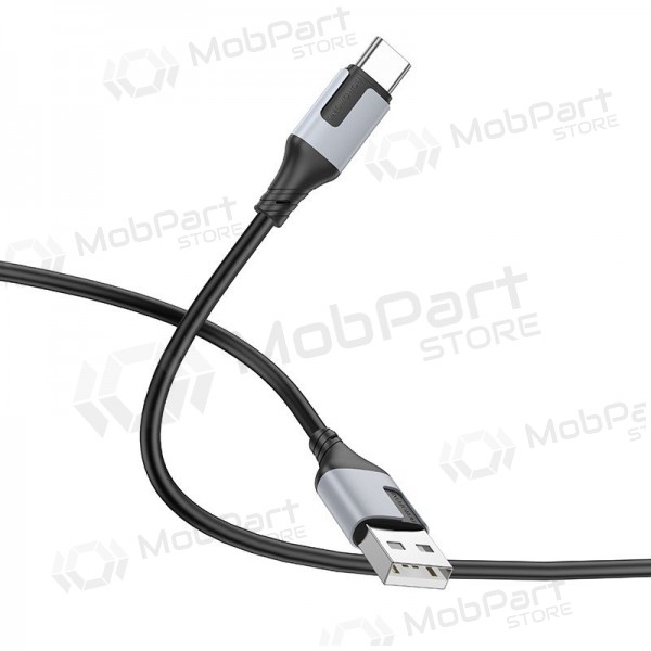 USB kaabel Borofone BX101 USB-A to USB-C 1.0m mustad