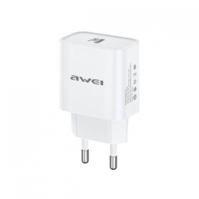 Telefoni laadija Awei PD61-EU 20 W USB-C valge