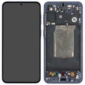 Samsung Galaxy A57 5G ekraan (tumesinine) (raamiga) (Premium)