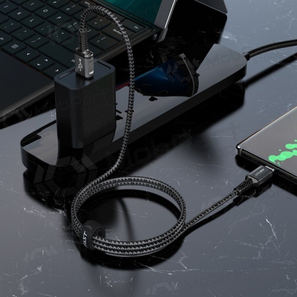 USB kaabel Acefast C1-04 USB-A to USB-C 1.2m mustad