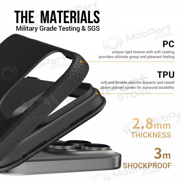 Apple iPhone 13 Pro ümbris „Perfectionists“ (mustad)