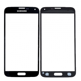 Samsung G900F Galaxy S5 Ekraani klaas (mustad) (for screen refurbishing)