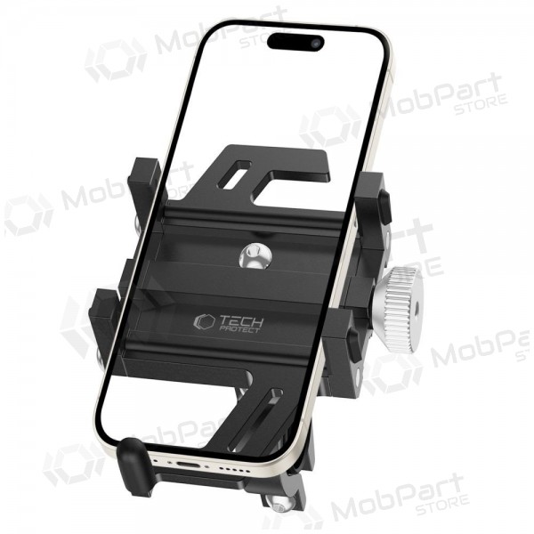 Telefono laikiklis dviračiui Tech-Protect V1 Universal mustad