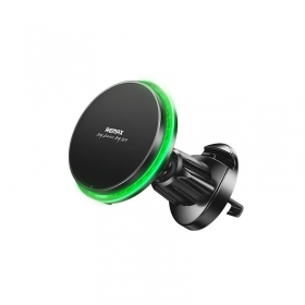 Automobilinis laikiklis-laadija Remax RM-C01 MagSafe 15W mustad
