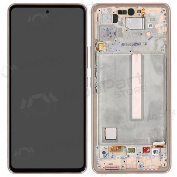 Samsung Galaxy A53 5G ekraan (Awesome Peach) (koos raamiga) (originaalne) Samsung Galaxy A53 5G ekraan (Awesome Peach) (koos raamiga) (originaalne)