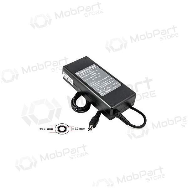TOSHIBA 90W: 15V, 6A sülearvuti laadija TOSHIBA 90W: 15V, 6A sülearvuti laadija